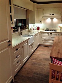 Hand Painted In Frame Kitchen