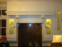 Hand Painted In-Frame Kitchen, with Himalya Blue Granite worktop